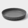 Flower pot with a pallet, 15.5 × 16.5 cm, gray color