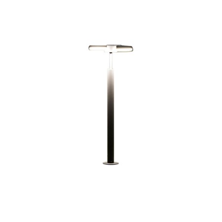 Lumber CLU03B2, 12W LED, 800LM, 4000K, Black, IP54
