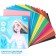 Cardboard Color, A4, 16 sheets, 16 colors, non -mercenary, bilateral, in a folder, 200 g/m², cold heart