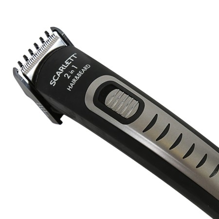 SCARLETT SC-HC63055 hair cutting machine, battery, 2 nozzles, black-1