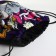 Back for shoes on the lace, purple color/multi -colored