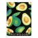 Notepad A7, 64 sheets in the avocado cage, solid cover, offset unit
