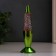 Green Rocket lamp LED, LAVA, sparkles, from batteries 3HLR44 19 cm Risalux