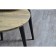Tables DQ Malit FIR D600 (500), H450 (400), Black Muar, MDF Light