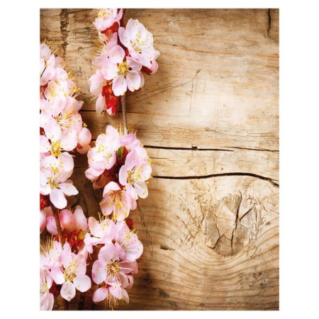 Pillow Roller "Branch of Cherry on a tree, decorative, size 16x45 cm-1