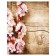 Pillow Roller "Branch of Cherry on a tree, decorative, size 16x45 cm