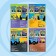 A set of long coloring “Blue Tractor. Color with friends! ”, 4 pcs.