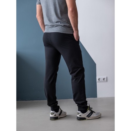Male pants, size 52, black color-4