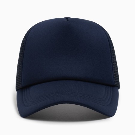 Baseball cap with minaku grid, dark blue color, size 56-58-2