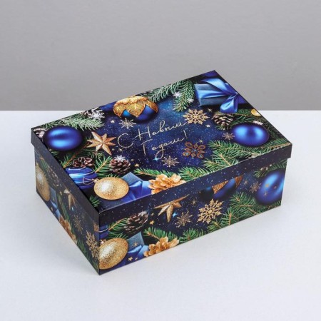 Gift box "New Year's toys", 28 x 18.5 x 11.5 cm, New Year-2