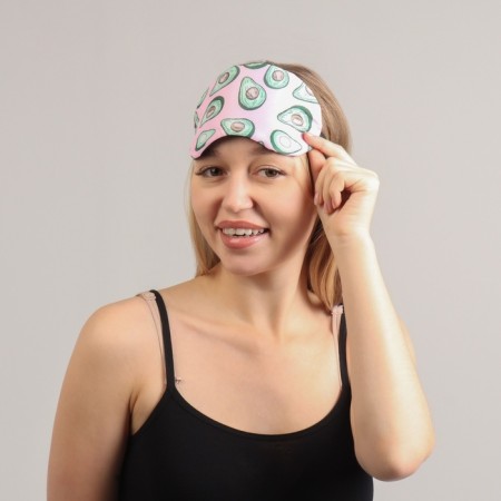 Avokado sleep mask, 18.5 × 10 cm, elastic band is single, MIX color-3