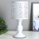 Table lamp "Chamomile" 1xe27 40W white 14.5x14.5x31 cm Risalux