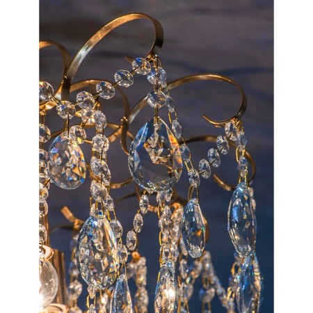 Ceiling lamp 7x60W E27, size 61.5x61.5x53.5 cm-5