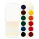 Watercolor 12 colors "Gamma" "Young Artist", honey, without brush, plastic