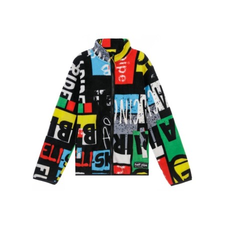 Fleet from a lightning fleece for a boy, height 128 cm-2