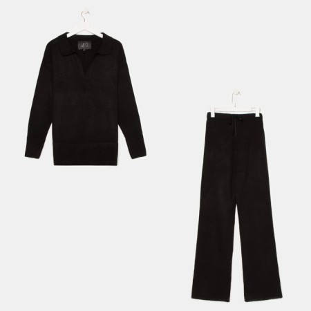 Women's costume (jumper and trousers) Mist p. 44-46, black-6