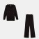 Women's costume (jumper and trousers) Mist p. 44-46, black
