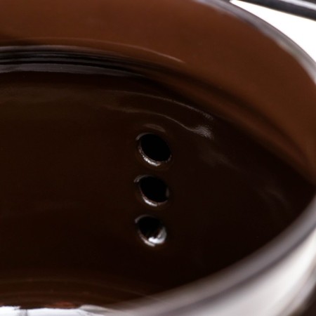 Cylindrical kettle, 2 l, induction, neckline mix, brown color-3