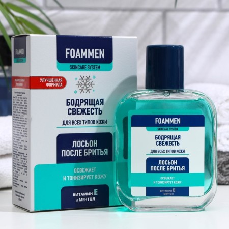 Lotion after shaving foammen refreshing, 100 ml