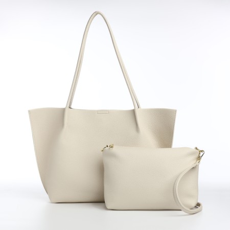 Bag Women's Shoper on Magnet, Milk color