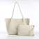 Bag Women's Shoper on Magnet, Milk color