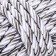 Cord for decor and finish, twisted, decorative, multi -colored, without braid, 12 mm x 25 m