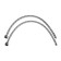 Accoona A5490-7 kitchen mixer, one-leaf, flexible spout, chrome