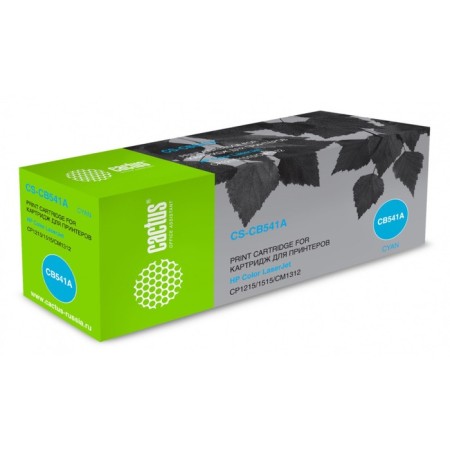 Cactus CSTus CS-CB541A CB541A, for HP CLJ CP1215/1515/CM1312, 1400 pages, blue color