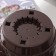 Pot with the pallet "pebbles", 5 l, chocolate color