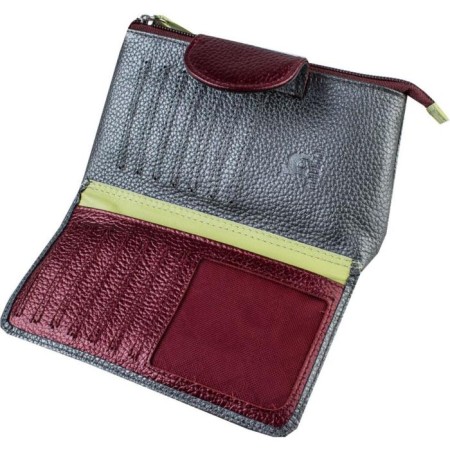 N/k wallet-coseter, button, color gray-2