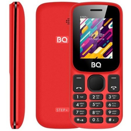 Cell phone BQ M-1848 STEP+ Red Black-1