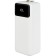 External battery TFN Porta LCD PD, 40,000 mAh, 2 USB, Type-C, MicroUSB, white