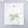 Decor for creativity metal, rhinestones "Eiffel Tower with a star" Gold 2.3x1.3 cm