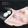 Ceramic serving dish "leaf", 26 × 20 cm, pink color