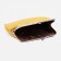 Women's wallet on the farmar, mustard color