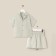 DECHIPE HOME HOME (shirt and shorts) SL Home P 30 (98-104), light green