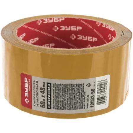 Adhesive tape "bison" master 12031-50, brown, 48 mm x 60 m