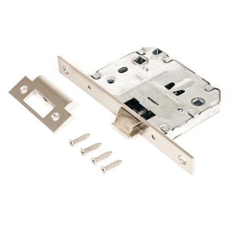 Latch with the latch "Allur Art" L7050S SN, bar 18 mm, color matte nickel