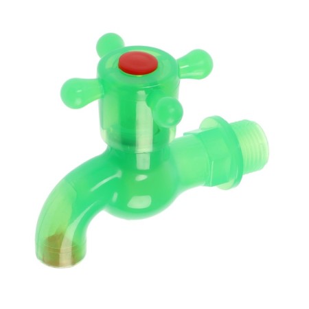 Water cutting tap zein, with a cross pen, pp, green-1