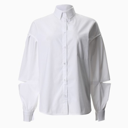 Women's blouse minku: Casual Collection Color White, rr 52-7