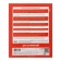 Subject notebook, 48 sheets in the "Color Classic" line, for essays, covered cardboard, selective varnish, with reference information