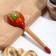 A wooden spoon "Red", tea, Khokhloma