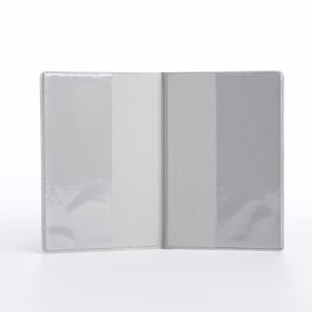 Passport cover, gray color-5