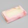 Confectionery packaging, boxing box "Pink marble", 20 x 12 x 4 cm