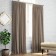 Kim curtain set, 2x140x270 cm size, cappuccino color