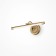 Maytoni MIR014WL-L9G3K, 1XLED, 9W, 19x42x12 cm, 500lm, gold gold.