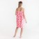 Set for a bathhouse and bathroom Ethel "Hearts" towel-Pareo 75*120 cm+bandage