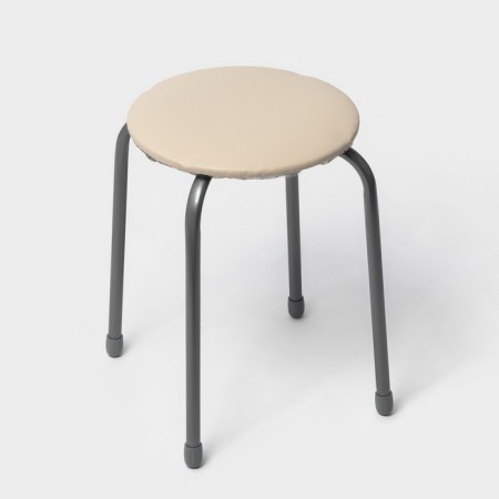 Set of stools "Economy" TE2/SK, 4 pcs, ivory color-2