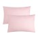 Set of pillowcases "Ethel", 50x70 cm - 2 pcs, pink, 100% cotton, calico
