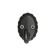 Hook furniture tundra TKO018, one -rod, black